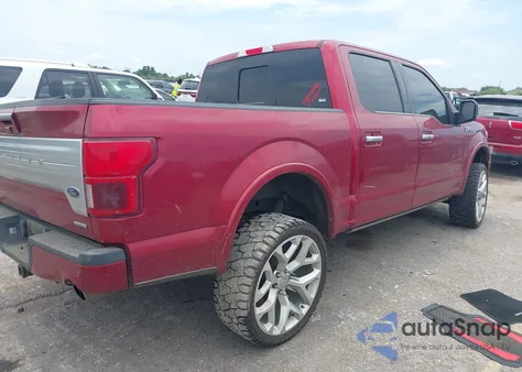 2019 Ford F150 Limited из США, поврежденный, VIN 1FTEW1EGXKFA80360